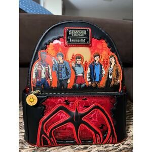 Loungefly Stranger Things Group Portrait Light Up Mini Backpack